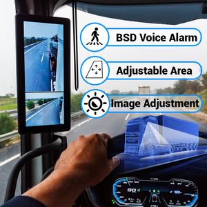 360 ° chim xem 12.3 inch Xe Tải xe cho Bên Ai điểm mù 2chahd IPS Hệ thống màn hình đảo ngược sao lưu gương máy ảnh - Product Image 4