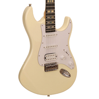 Wholesale Factory Price OEM Electric Guitar with 6 Strings Paulownia Wood Top & Rosewood Fingerboard SSH Pickups