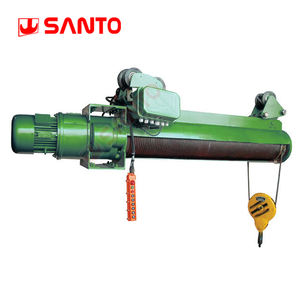 Atap Menarik Cargo Lifting Remote Kontrol Nirkabel 5 Ton <span class=keywords><strong>Electric</strong></span> Wire Rope <span class=keywords><strong>Hoist</strong></span> Mekanik <span class=keywords><strong>Hoist</strong></span> <span class=keywords><strong>Hoist</strong></span> Hook - Product Image 5