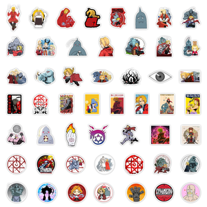 Paquete de 50 Pegatinas de Vinilo Removibles a Prueba de Agua de Anime Dr. Stone, Inuyasha y AOT para Teléfono, Laptop, Equipaje, Botella de Agua, Decoración de Diario - Product Image 4