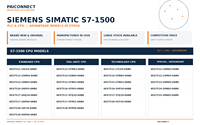 Contrôleur PLC Siemens Original SIMATIC S7-1500 CPU 1515-2 PN 1515T-2 PN PROFINET IRT 6ES7515-2AN03-0AB0 2TN03-0AB0
