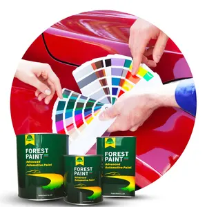 Forest 1k Base Coat Automotive Surface Metal Paint vernice Set finitura lucida vernice per Auto rivestimento automatico