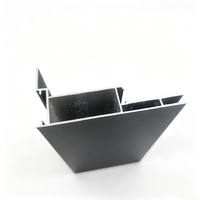 Cadre de boîte lumineuse en aluminium anodisé par extrusion OEM ODM, cadre de profilé en aluminium pour affichage publicitaire avec logo personnalisé, vente en gros