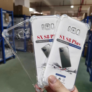 ฝาครอบโทรศัพท์ TPU ใสสำหรับ Samsung S20เคสโทรศัพท์มือถือโปร่งใสเป็นพิเศษ <span class=keywords><strong>FE</strong></span> สำหรับ Samsung <span class=keywords><strong>S7</strong></span>ขอบ S8 S9 S10 PLUS - Product Image 4