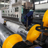 Chaîne de production automatique à haute fréquence d'extrusion de feuille en plastique machine d'extrudeuse de feuille d'ABS