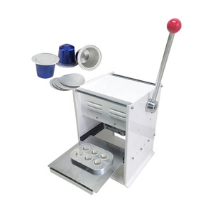 Selladora de Vasos de Aluminio Semiautomática de 37 mm, Máquina Selladora de Cápsulas de Café Nespresso para Cafetería - Product Image 1