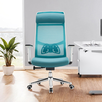 Nouveautés Chaise de bureau ergonomique à dossier haut pivotante pour la direction Bureau d'ordinateur Mobilier de bureau