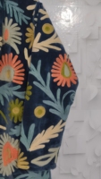 Veste matelassée classique 100 % coton tissé imprimé respirant et écologique pour femme, style bohème, pour l'automne/hiver et les festivals