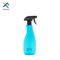 Bouteille pulvérisatrice en plastique PET de 500 ml pour nettoyant de cuisine avec pompe à gâchette
