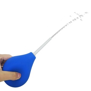 Enema de ducha Vaginal de 180ml, Bola de limpieza de ducha Rectal de silicona médica, Enema de colon y <span class=keywords><strong>ano</strong></span>, limpieza Anal para adultos - Product Image 2