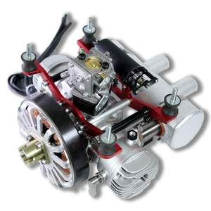 Motor para Dron DLE70HD de 4.2kw, Generador Híbrido Refrigerado por Agua, Kit Eléctrico con Motor de Gasolina - Product Image 2