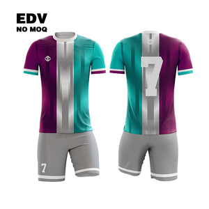 Wholesale OEM Moisture Wicking Football Jersey Heat Dissipation Soft Breathable For Intensive Training Wear 100% Polyester - Product Image 6