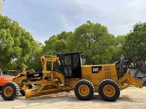 Niveleuse à moteur d'occasion Cat 140H 140K du Japon, CAT140H pour travaux d'ingénierie, peu d'heures d'utilisation, niveleuses à moteur Caterpillar 120H d'occasion - Product Image 4