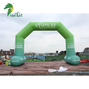 Quảng cáo/Đảng trang trí lối vào Inflatable vòm ánh sáng trang trí Inflatable màu xanh lá cây vòm cho tổ chức sự kiện