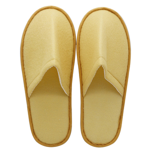 Chaussons de voyage jetables gris <span class=keywords><strong>en</strong></span> tissu brossé respirant avec semelle antidérapante <span class=keywords><strong>en</strong></span> EVA pour hôtel et automobile - Product Image 3