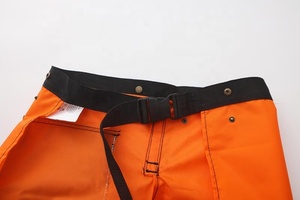 Pantalon de protection robuste Sturdyarmor orange et noir pour homme, classe 1, pour <span class=keywords><strong>tronçonneuse</strong></span> à essence – Offre spéciale - Product Image 4