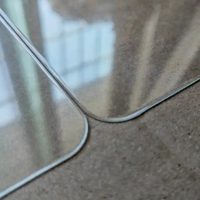 Protection d'écran en aluminium transparent ultra-mince 2.5D brillant de qualité AAA, étanche et anti-traces de doigts pour téléphones mobiles (vente en gros)