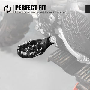 Repose-pieds en aluminium forgé NICECNC pour moto KTM XC/XCF/SX/<span class=keywords><strong>SXF</strong></span> 125 250 300 <span class=keywords><strong>350</strong></span> 450 500 <span class=keywords><strong>2023</strong></span> 2024 - Product Image 2