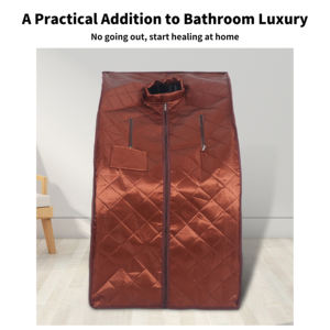 Sauna infrarouge domestique pour 1 personne YEETE - Boîte électrique à chauffage rapide pour le bien-être du corps entier, gain de place pour appartement/salle de sport - Product Image 3