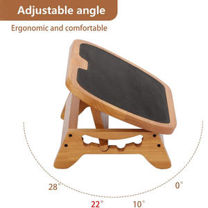 Nouveau produit soulage le gonflement repose-pieds réglable repose-pieds repose-pieds en <span class=keywords><strong>bois</strong></span> sous le bureau <span class=keywords><strong>escabeau</strong></span> pour enfants adultes - Product Image 2