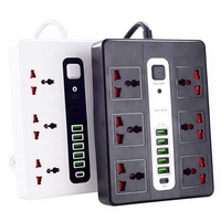 Multiprise USB universelle multi-ports avec rallonge de 2 m pour la maison et le bureau