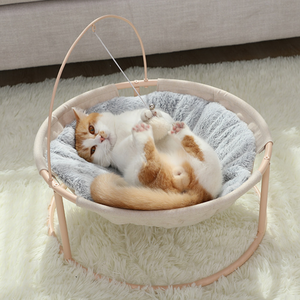 Yeni kedi yatak hamak nefes file kumaş dört mevsim evrensel çıkarılabilir yıkanabilir kolay kurulum kedi hamak yatak - Product Image 1