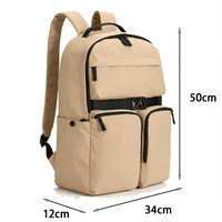 Sac à dos léger pour l'école, sac de rangement quotidien, sac de transport pour les sorties, sac de voyage pour les étudiants adolescents, sac à dos d'été