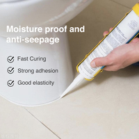 Scellant en silicone durable très vendu pour l'étanchéité des carreaux, cuisine, salle de bain, escalier et usage extérieur - Résistance aux hautes températures