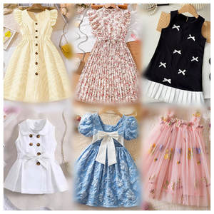 Lotes de Ropa Infantil al por Mayor, Artículos Nuevos a Granel, Vestidos de Verano para Niñas, Entrega Aleatoria - Product Image 4