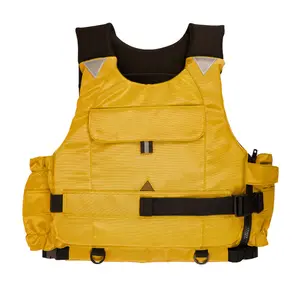 Manufacture ISO CE Blue Nylon Large Buoyancy life Vest with Reflective Strip for Boat Sailing