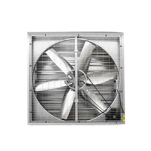 Plancher debout robuste 380v 24 pouces 50 pouces toit sans puissance ventilateur d'extraction industriel Ventilation pour volaille