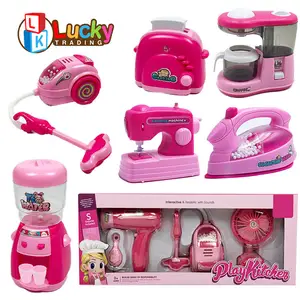 Cheap Plastic Kids Kitchen Set Toy Kitchen Appliances Toys Household Home Appliances Kitchen Pretend Play Set Toys for Kids