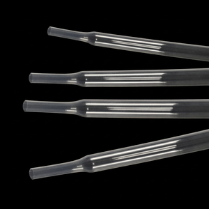 ปลอกฟลูออโรโพลีเมอร์คริสตัลใสขนาด ID 16มม. x 32มม. ท่อหดสำหรับสายไฟในอุตสาหกรรมทำจากคริสตัลขนาด ID 3/4นิ้ว - Product Image 1