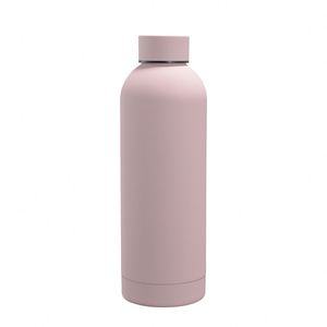 High Quality <b>750Ml</b> BPA Free Small Mouth Rubber Paint Double Wall Vacuum Thermal Sports Stainless Steel Water <b>Bottle</b> Flask - Product Image 4