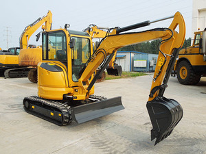 เครื่องจักรก่อสร้างใหม่ XE35U รถขุดขนาดเล็ก 3.5 ตัน รถขุดตีนตะขาบ พร้อมริปเปอร์/กราปเปิล - Product Image 6