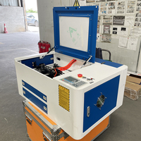 Machine de gravure et de découpe laser CO2 de bureau haute précision LM-4030-H pour acrylique, bois, MDF, cuir, signalétique – Graveur rapide