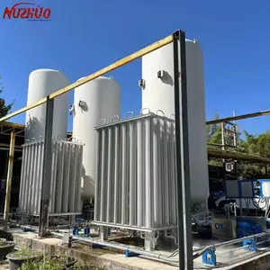 Unidad de separación de aire criogénica NUZHUO, máquina productora de oxígeno para piscifactoría