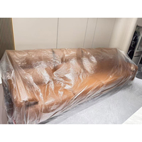 Housse de protection jetable imperméable en PE élastique pour canapé, protection de meubles en plastique jetable pour travaux de construction
