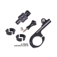 Support de caméra de vélo rotatif ZTTO 360 pour guidon, support de caméra de vélo haute résistance pour casque Yi Virb VTT vélo de route