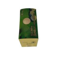 Boîte de présentation de golf pliable, légère, durable, avec impression brillante, pour la vente au détail