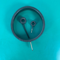 Bandes d'étanchéité gonflables moulées intégralement, base en silicone, résistantes aux températures larges, aux UV et à l'ozone