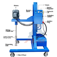 Homogénéisateur de réservoir IBC de levage électrique 1000L Agitateur robuste portable pour le mélange de produits chimiques