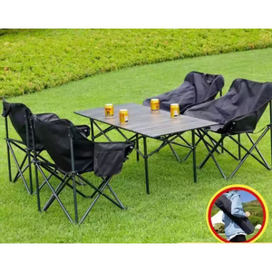 Tùy Chỉnh Du Lịch Ngoài Trời Gấp Vải Có Thể Và Ghế Đặt Ngoài Trời Gấp Mặt Trăng Ghế Trứng Cuộn Bảng Đặt Dã Ngoại - Product Image 6