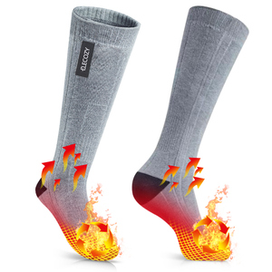 ELECOZY Ensemble cadeau de Noël indispensable pour l'hiver : Gants chauffants rechargeables portables et chaussettes chaudes pour le ski, la moto et les sports d'hiver - Product Image 4