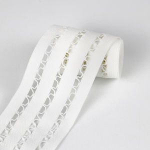 Bande élastique multicolore <span class=keywords><strong>de</strong></span> haute qualité, accessoires <span class=keywords><strong>de</strong></span> vêtement, sangle élastique creuse - Product Image 3
