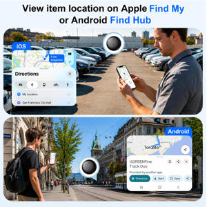 Localizzatore Smart Tag Anti-Smarrimento 2026 di Tendenza Compatibile con Apple Find My e Google Find My Device - Vendita all'Ingrosso - Product Image 3