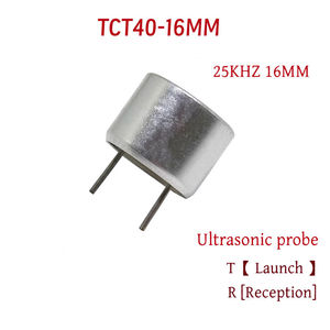 Sonde ultrasonique ouverte émetteur-récepteur 25 kHz 16 mm TCT40-16mm TCT25-16T/R (type divisé) pour détection ultrasonique 16 mm 25 kHz - Product Image 3
