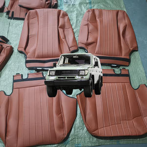 Accesorios Cubiertas de coches para Toyota Prado Fundas de asiento de coche impermeables universales con antideslizante - Product Image 5