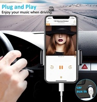1m USB C Type C à 3.5mm Casque Audio Aux Jack Câble stéréo de voiture pour iPhone 15 16 Pro Max Samsung Galaxy S25 S24 S23 S22 S21