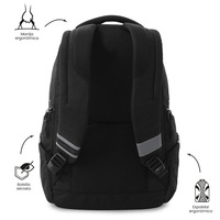 Sac à dos de voyage multifonctionnel, sacs à dos urbains pour ordinateur portable, sacs d'école pour garçons, étudiants du lycée avec plusieurs poches